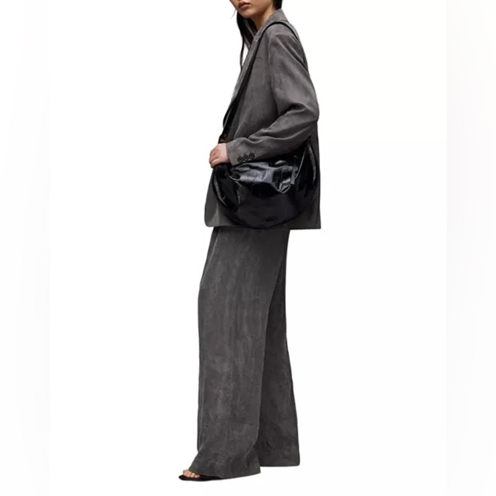AllSaints The Elle Pants In Grey Size 6 New - Picture 4 of 12